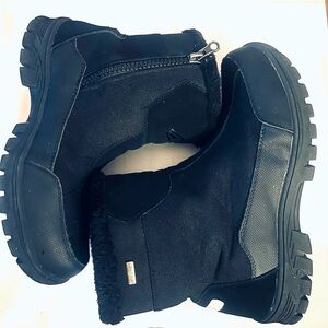 Pajar Tanni Low 2.0 Waterproof Faux Fur Lined Boot Black Conditions Size 8